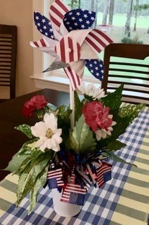 4th of July centerpiece 2 2